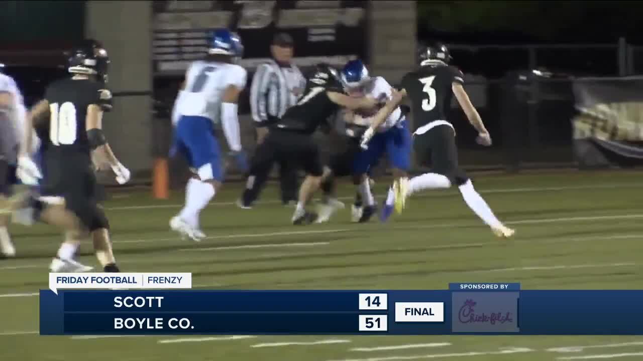 Scott's playoff run ends with loss at Boyle Co.