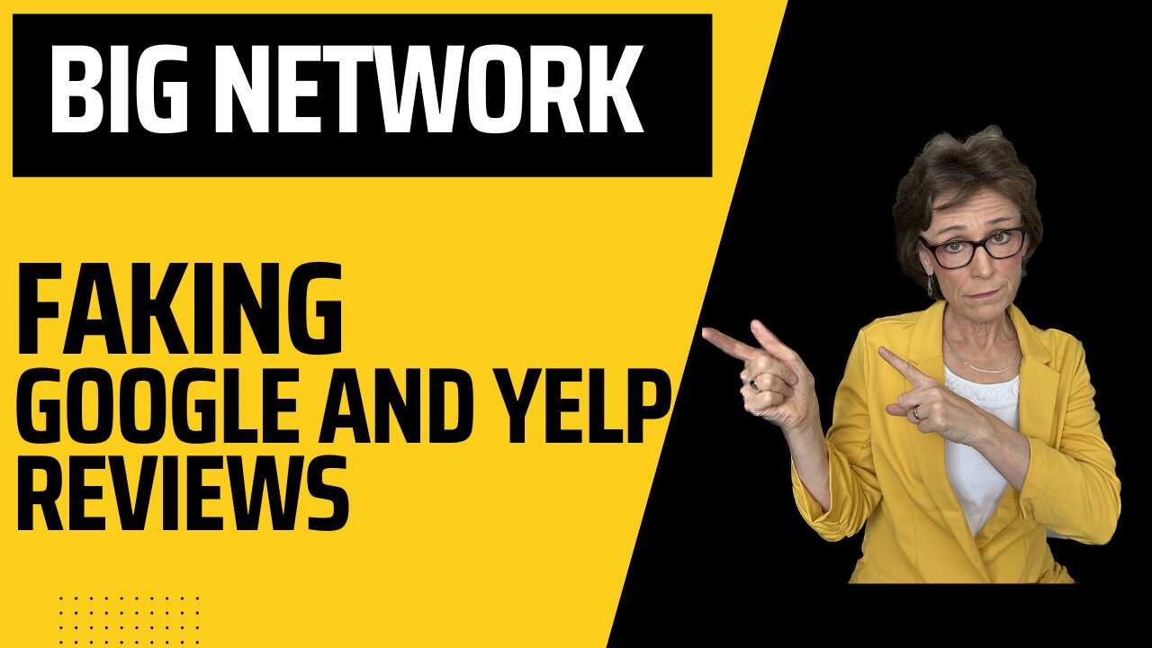 Yearlong FRW Investigation: Expansive Network Faking Google and Yelp Reviews