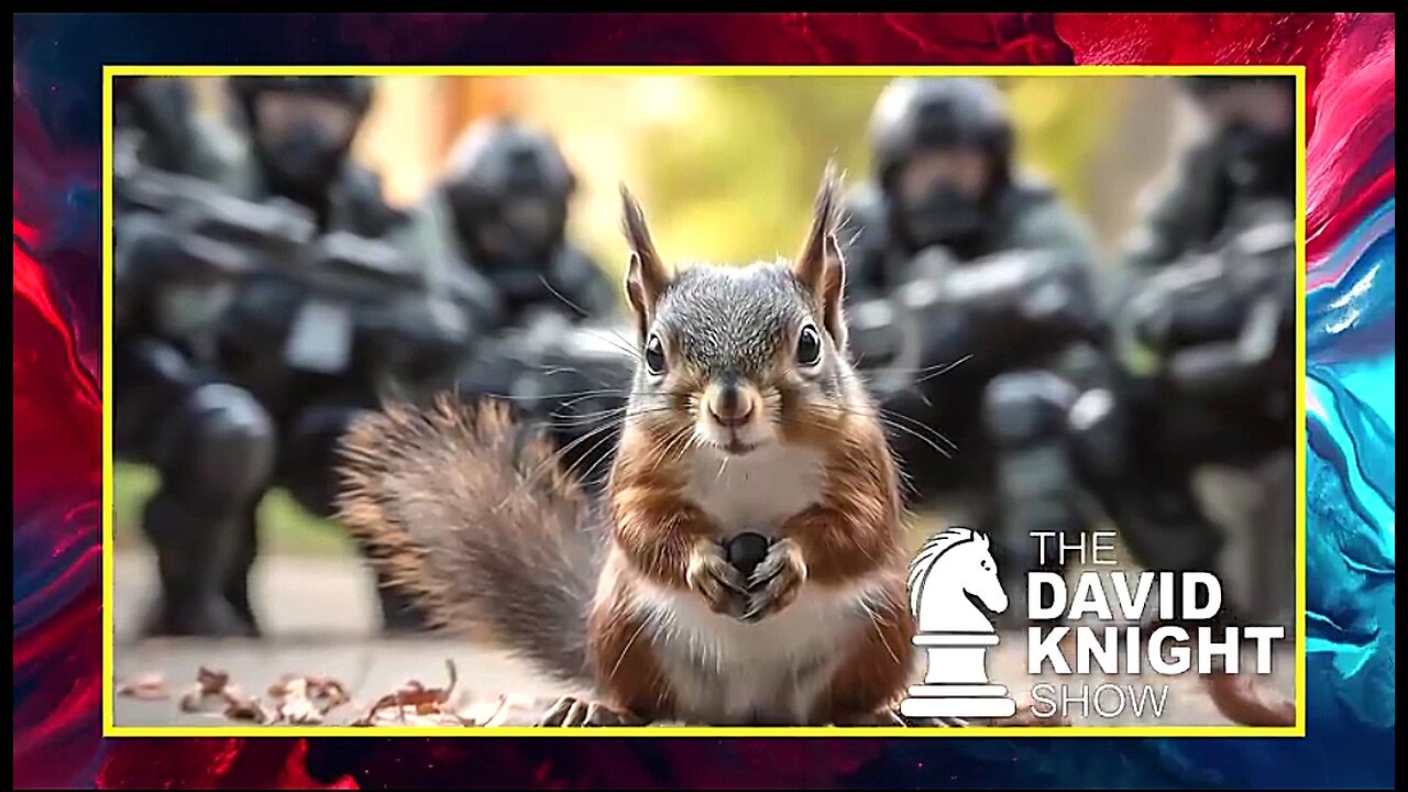 SWAT - CAN P-NUT THE RESCUE SQUIRREL RESCUE USA FROM SCOURGE OF MILITARIZED POLICING 🚨