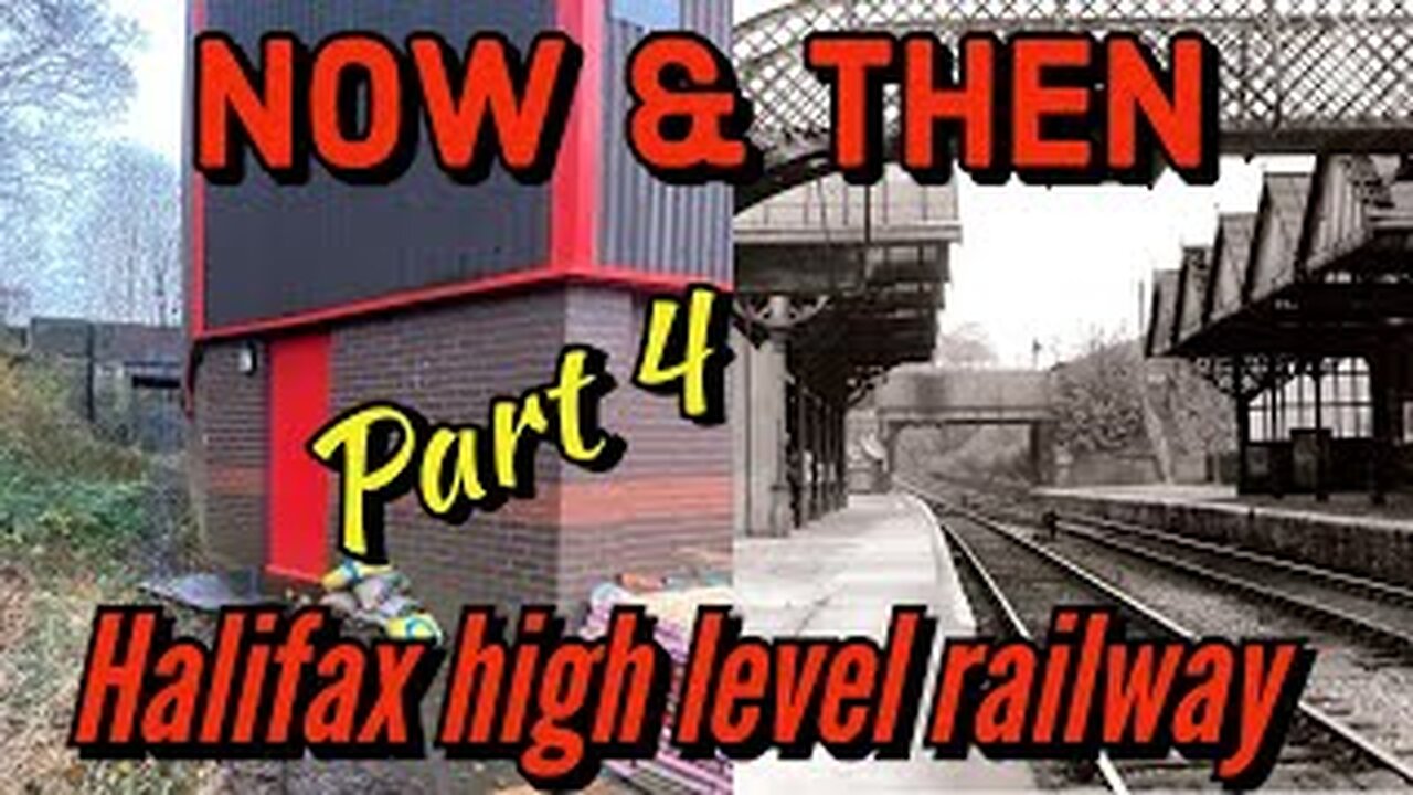 Halifax High Level Railway Part 4. Wheatley tunnel to Holmfield railway station.