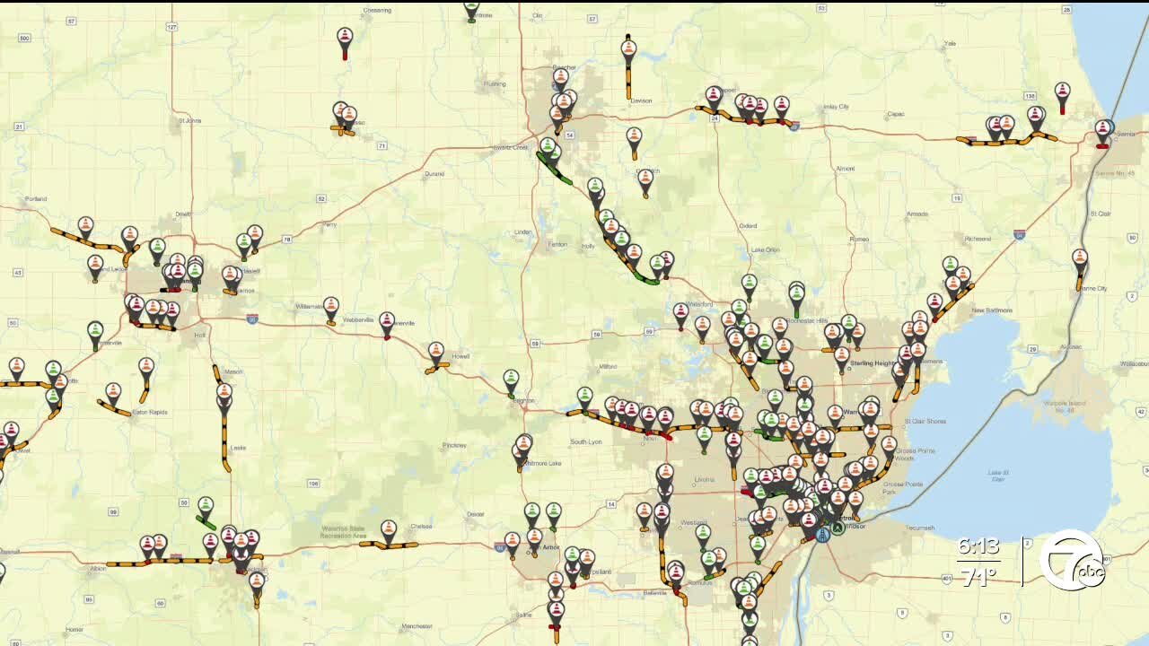 Emergency responders feeling impact of busy Michigan construction season