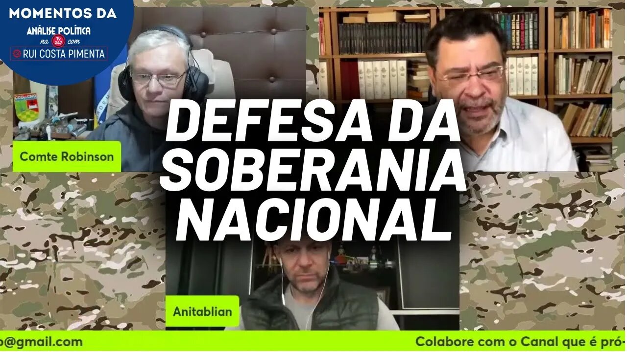 A presença de Rui no canal Arte da Guerra e a questão da soberania nacional | Momentos