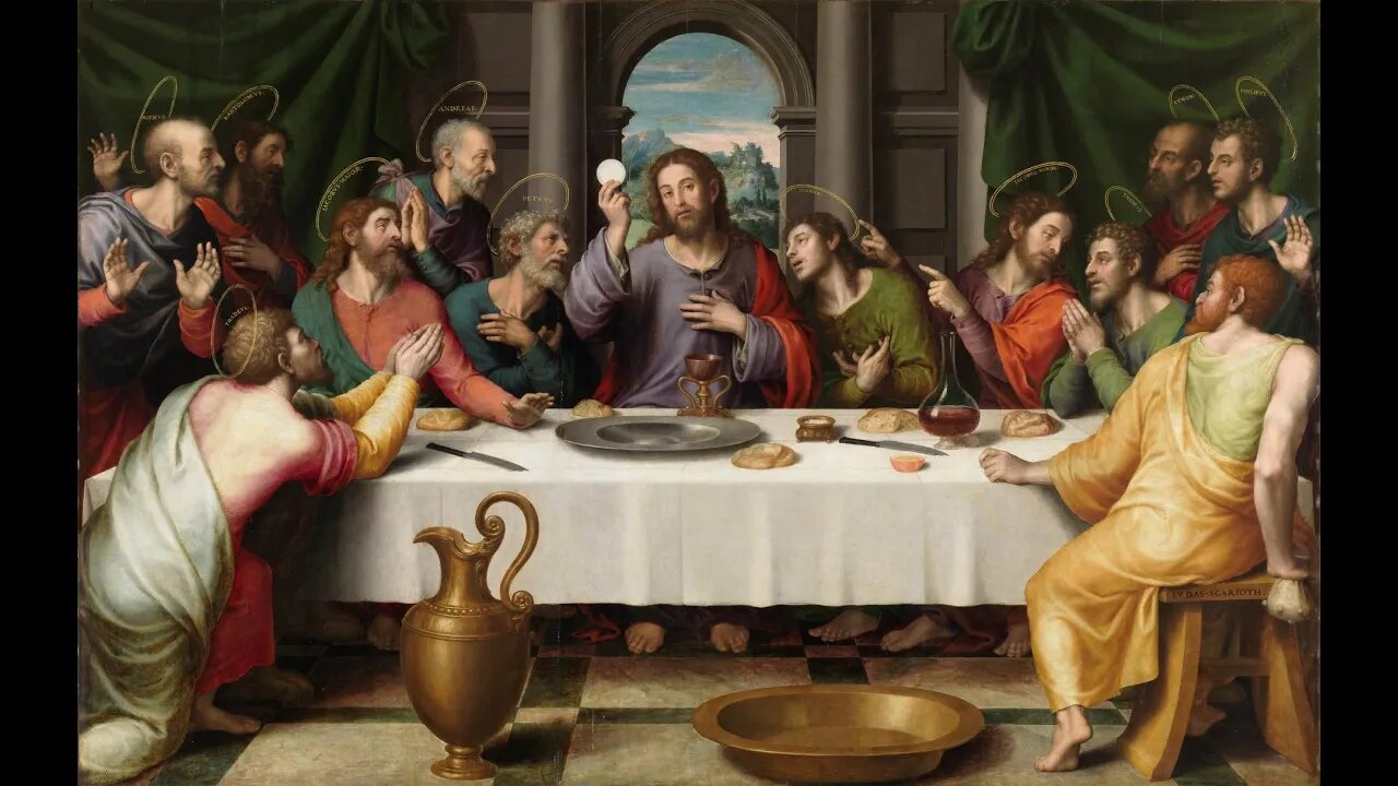 "When you listen to the Words of Institution, listen real close" Holy Thursday 2022