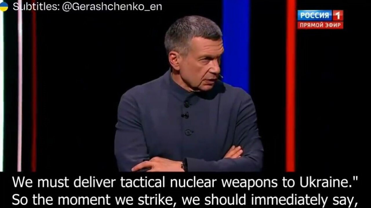 Russian Propagandists Threaten Tactical Nuclear Strikes On Ukraine