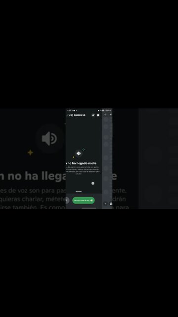 Desde celular o smartphone, pueden ver de forma muy simple los chat 💬 dentro de los canales de voz 🎙