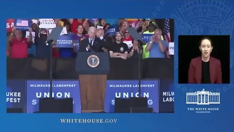 Biden screams "we beat Pharma this year."