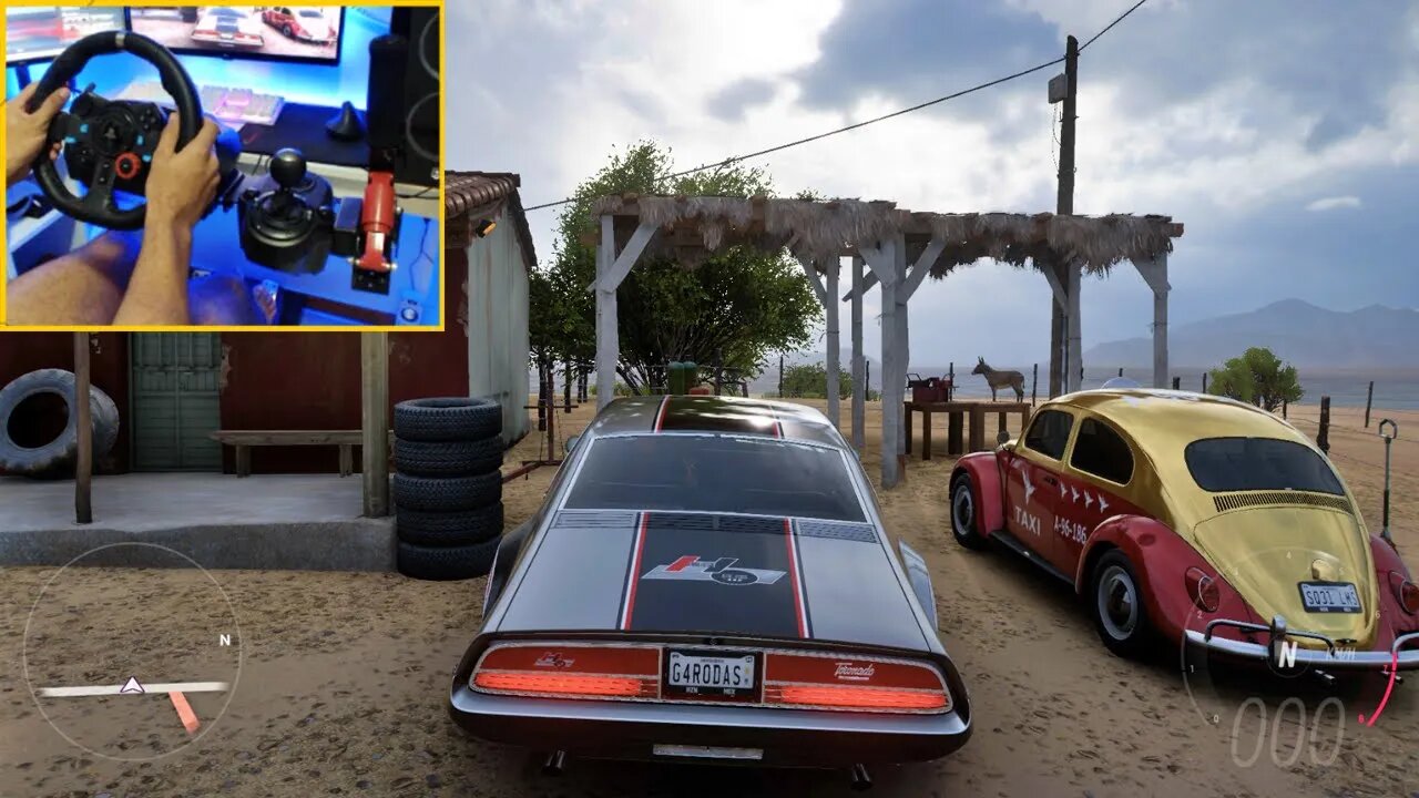 FORZA HORIZON 5 Steering Wheel G29 GAMEPLAY - OLDSMOBILE TORONADO 1966