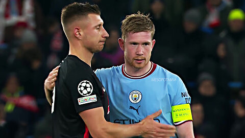 De Bruyne reactions vs RB Leipzig