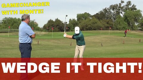 GOLF | 95% chance YOU are Hitting THIS wedge shot WRONG! GAME CHANGER W Monte Scheinblum