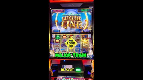 LUXURY LINE Slot Machine BONUS! #reslot #slotmachine #bonus #shorts #luxurylineslotmachine #slots