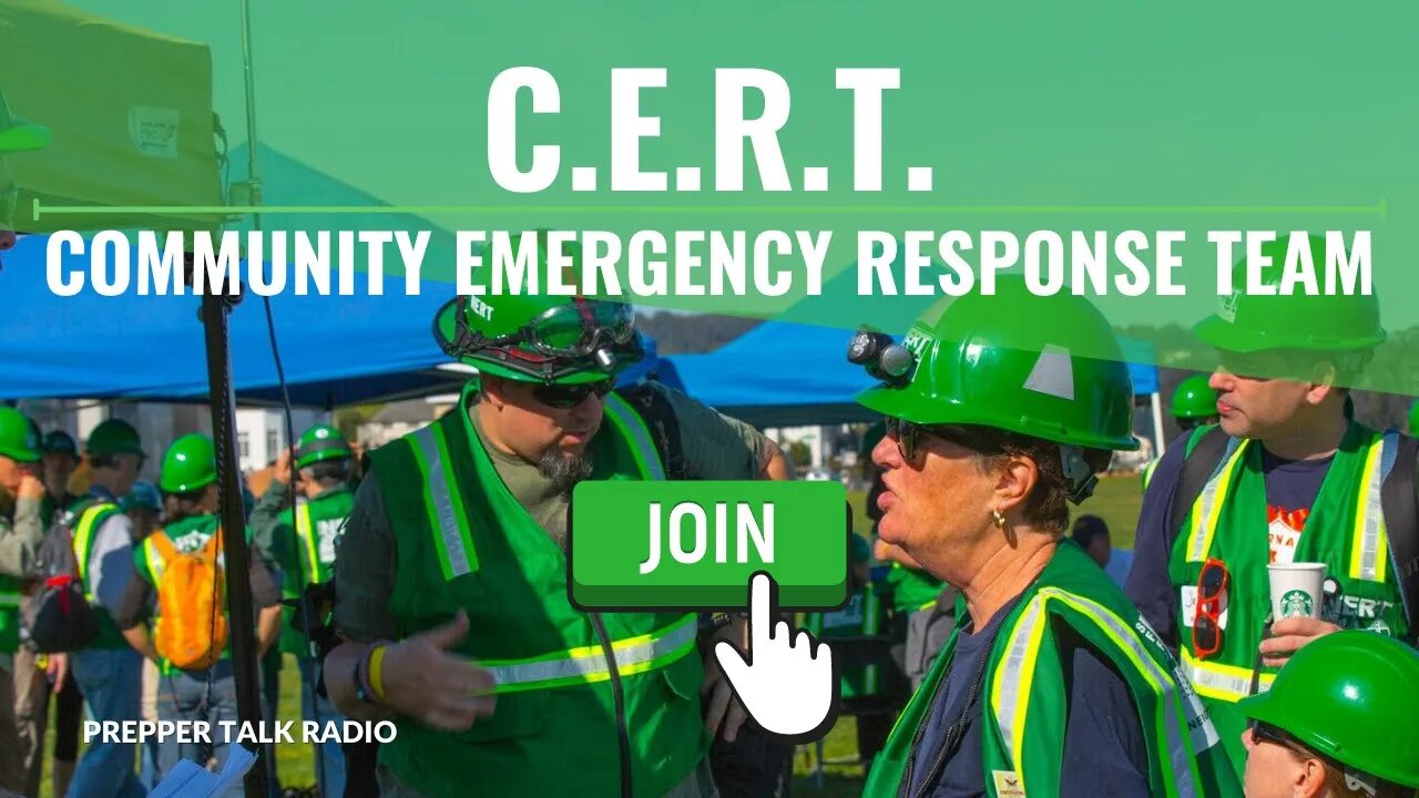 CERT, Community Emergency Response Team & Storing Emergency Gear | From Ep 165