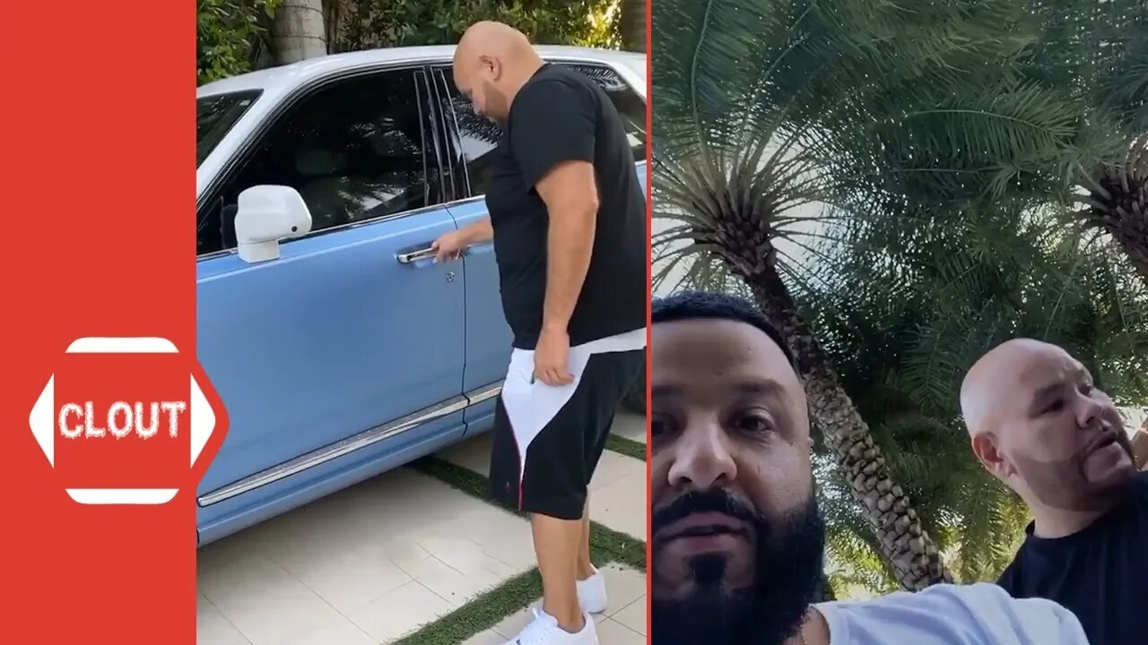 Fat Joe Pulls Up On 'DJ Khaled' For His Birthday!