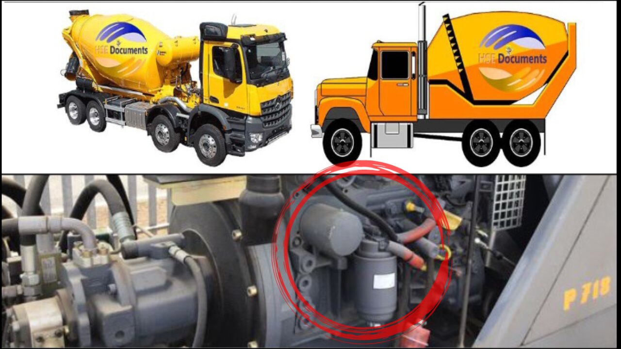 कंक्रीट पम्प ट्रक अंतर मरम्मत & #concrete pump truck differential repair