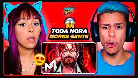 M4RKIM - Arthur Cervero (Ordem Paranormal) - Abutre | [React em Casal] 🔥