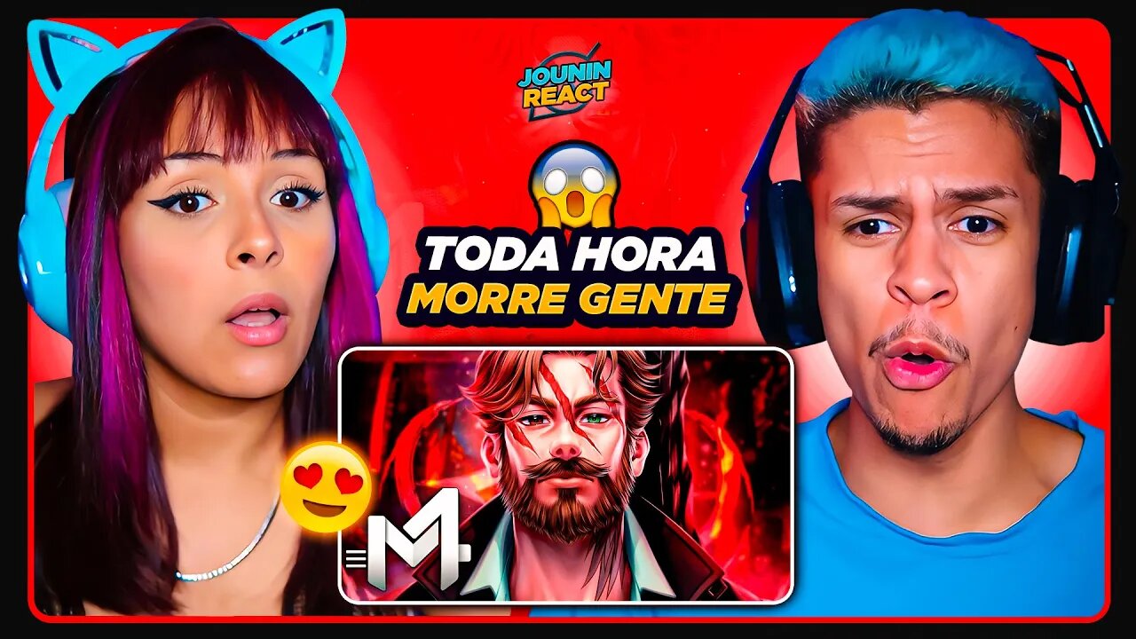 M4RKIM - Arthur Cervero (Ordem Paranormal) - Abutre | [React em Casal] 🔥