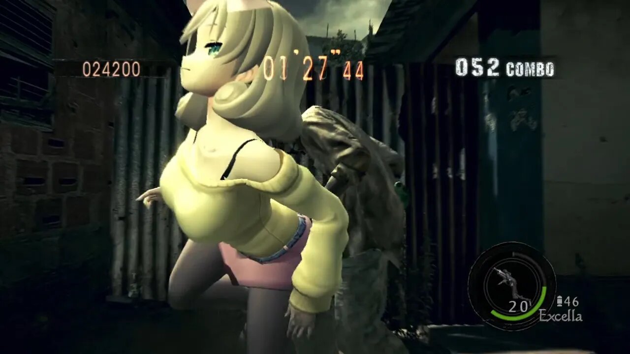 RE5 Senran Kagura Haruka mod - Public Assembly SS rank