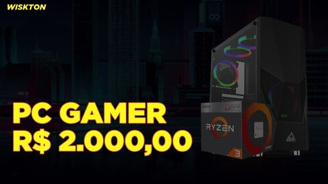 PC GAMER R$ 2000 BOM E BARATO 2022 RODA TUDO - MELHOR INVESTIMENTO