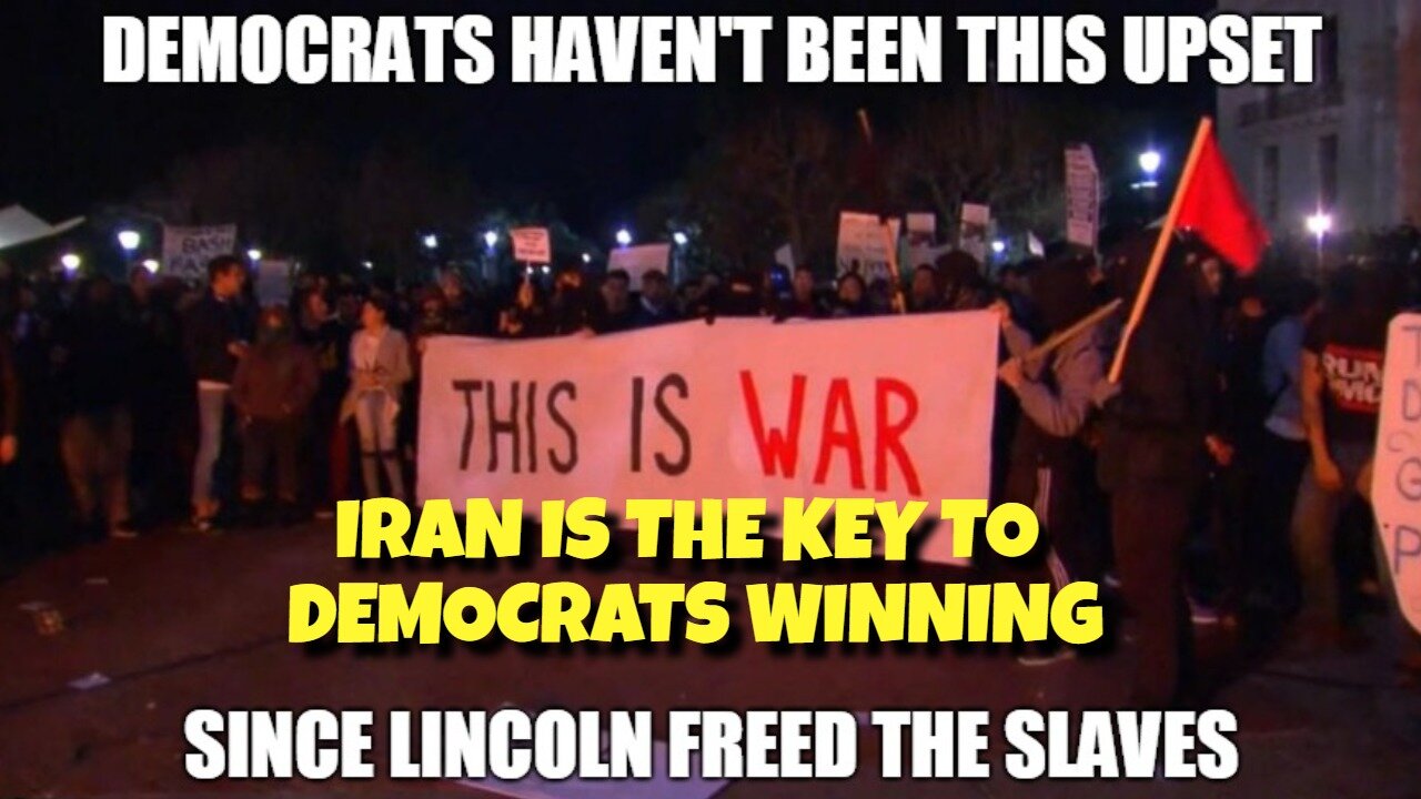 DEMOCRATS WANTS WAR WITH IRAN SO BIDEN CAN STAY IN OFFICE, PLANNED ASSASSINATION ON TRUMP