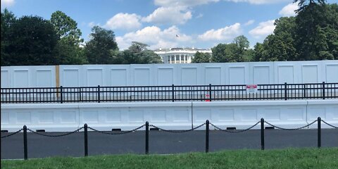 Psychic Focus on What's Up with the White House Concrete Wall?