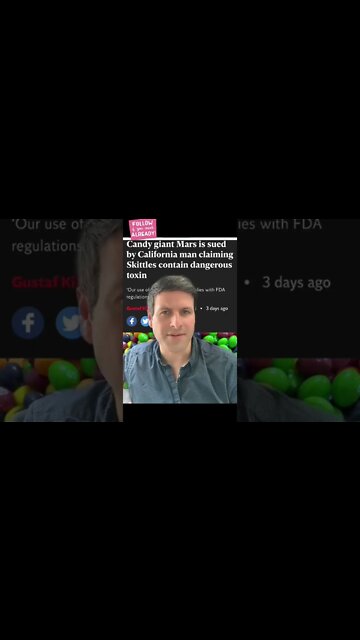 Skittles Contains A Chemical That Could Change Your DNA 😳 #usfoods