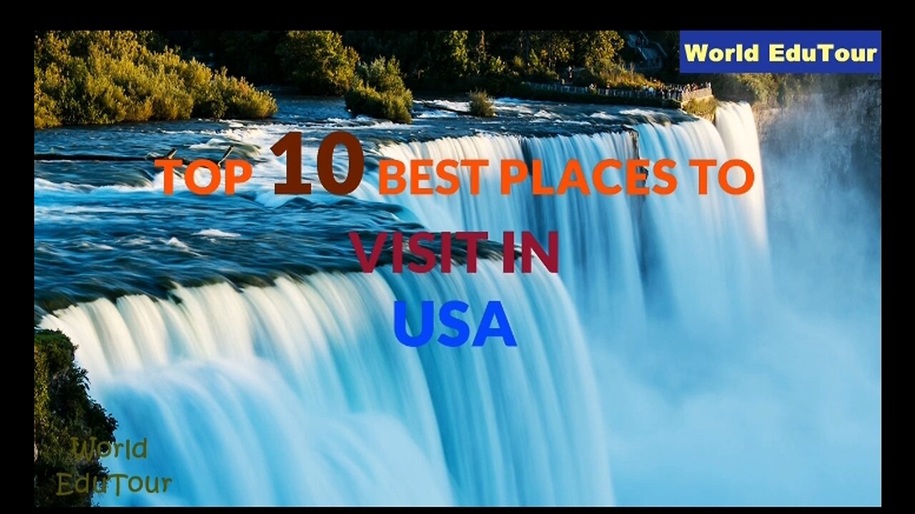 Top 10 places of united state