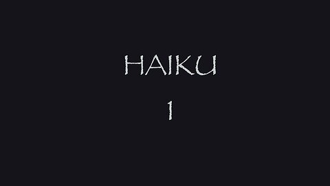 HAIKU 1