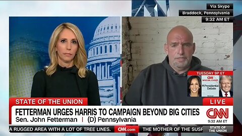 Sen Fetterman Claims Pennsylvanians Don't Want To Go Back To Trump