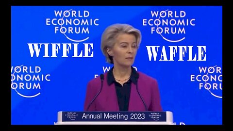 Ursula Wiffle Waffle World Economic Forum BORES / Hugo Talks