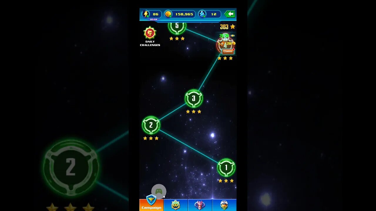 GALAXY ATTACK ALIEN SHOOTER LEVEL 2 CRAZY