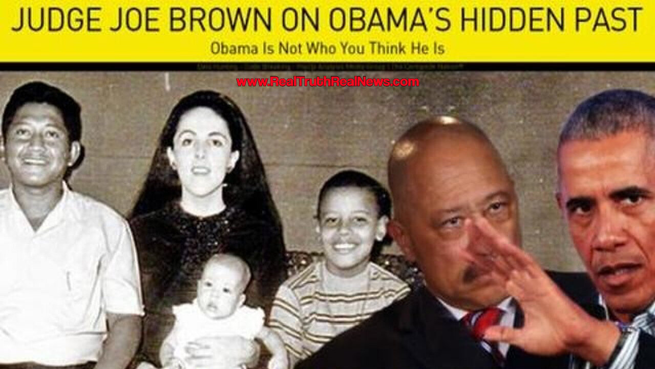 💥🤔 Judge Joe Brown Drops Some Truth Bombs About Barack Obama's Past - What Do YOU Think?