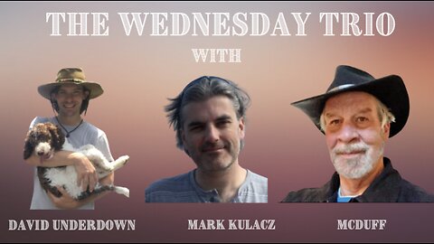 Wednesday Night Trio with Mark "Housatonic" Kulacz and David Cranmer Underdown