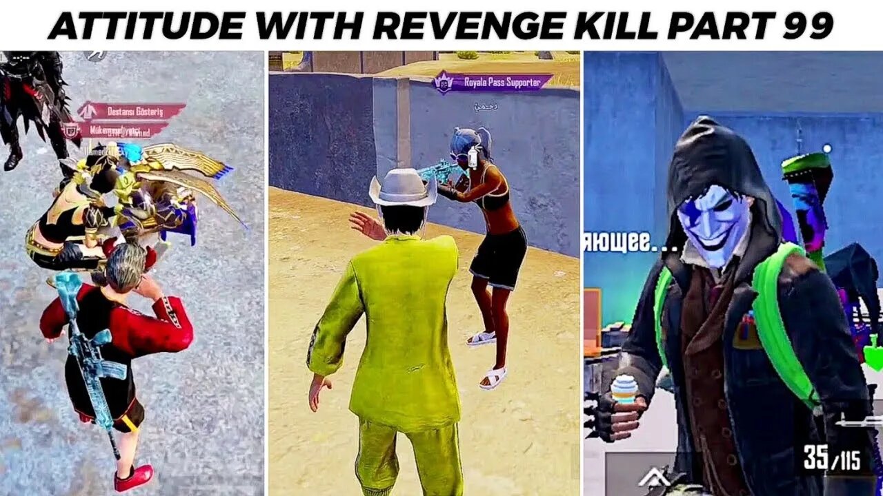 Attitude Revenge Kill With Max Poseidon X-Suit 😈 - Pubg New Update - Part 99 | Xbot 2.0