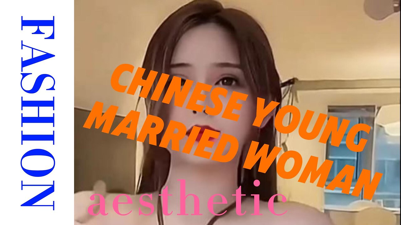 Chinese young married woman