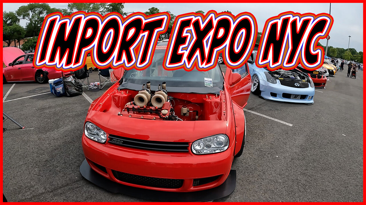 Exploring Flushing NY's Import Expo: Unique Builds, Thai Food Adventure & Car Mishaps!