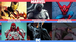 MARVEL vs DC - QUEM COPIOU QUEM ?