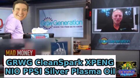 GrowGeneration Stock GRWG CleanSpark XPENG NIO PPSI Silver Plasma Oil Market Analysis