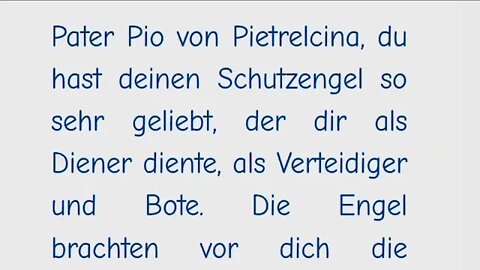 4. Tag Novene zum Hl. Pater Pio von Pietrelcina