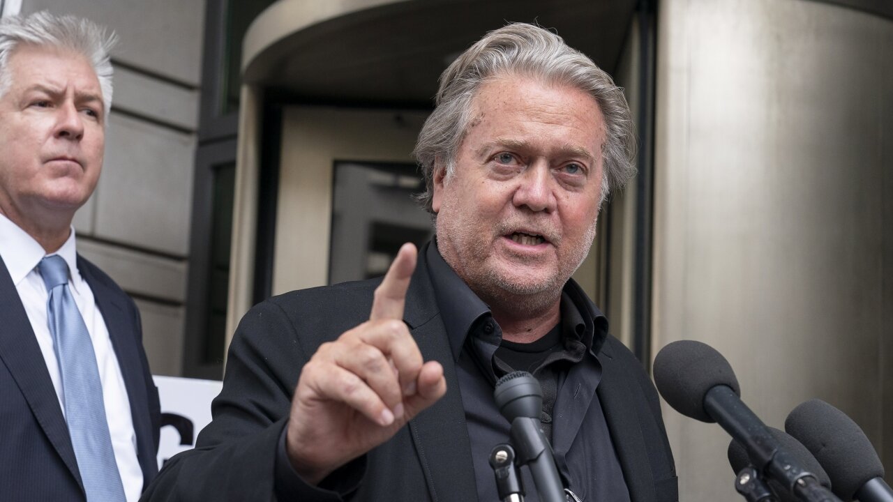 Steve Bannon Convicted Of Contempt Charges In Jan. 6 Case