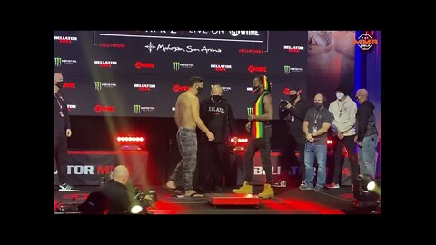 Neiman Gracie vs. Jason Jackson: Bellator 255 Weigh-in & Face-off