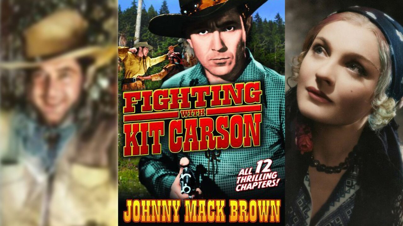 FIGHTING WITH KIT CARSON (1933) Johnny Mack Brown, Betsy King Ross & Noah Beery | Western | B&W