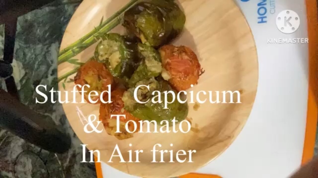 Stuffed Capcicum in Air fryer