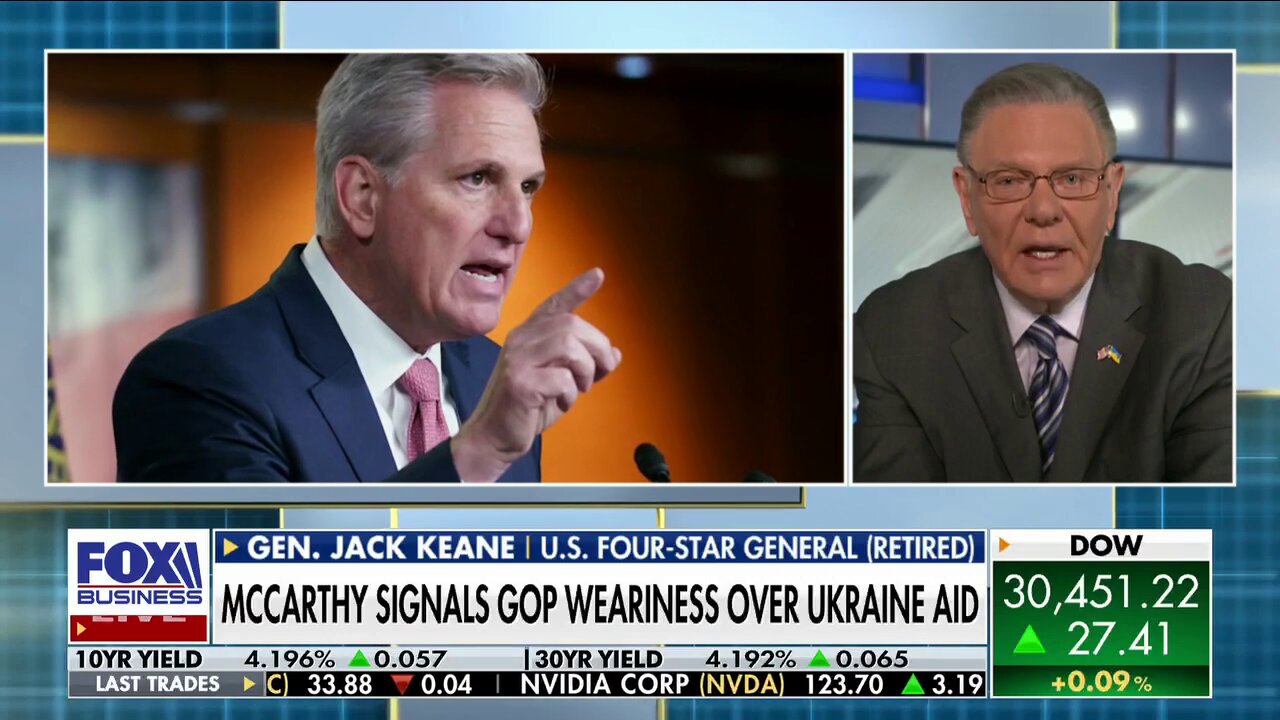 Kevin McCarthy signals GOP weariness over Ukraine aid