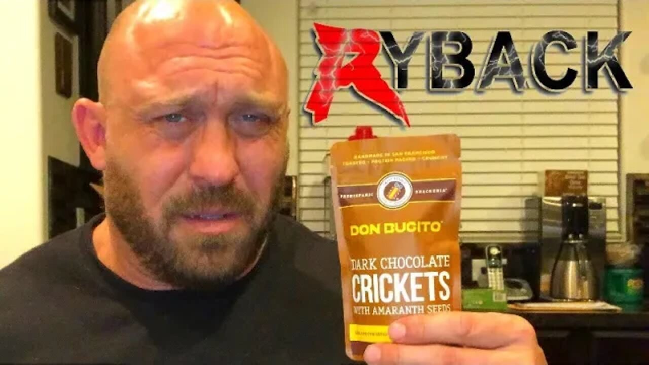 Ryback Eats Chocolate Covered Crickets - Feeding Time