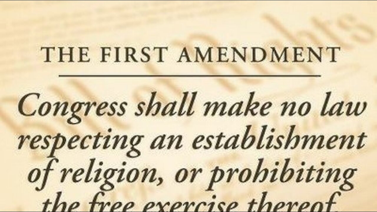 First Amendment Religious Freedom Explained