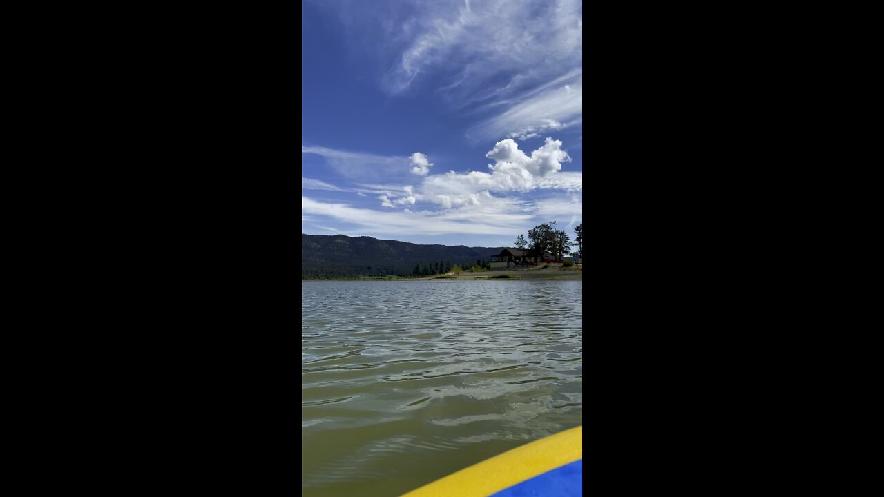 Paddle boarding