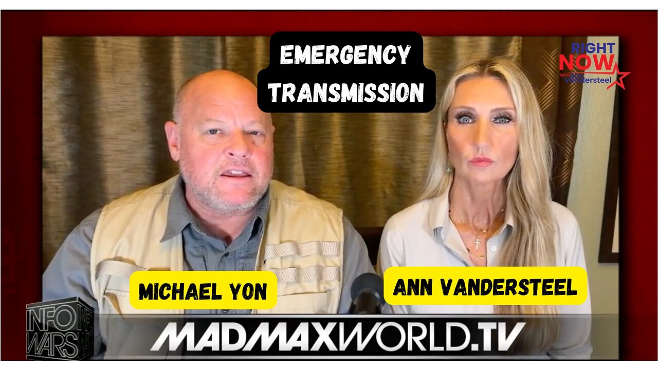 NOV 2, 2023 RIGHT NOW W/ANN VANDERSTEEL EMERGENCY TRANSMISSION