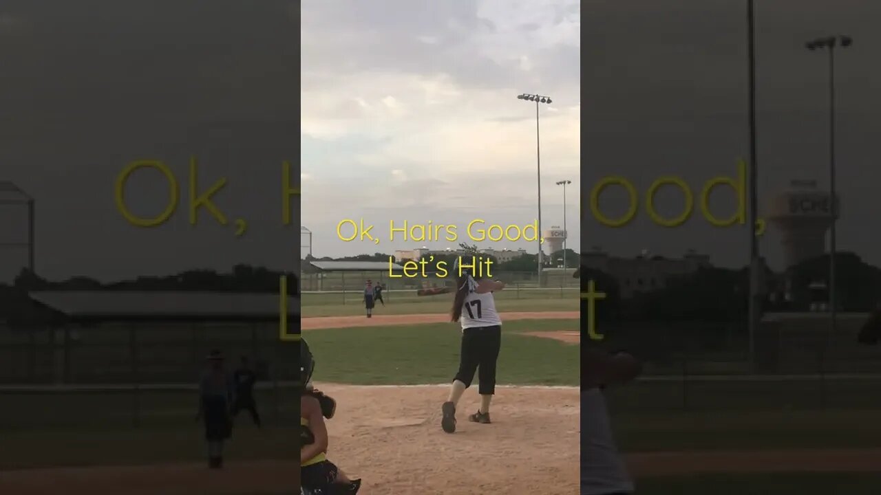 Ok, Hairs Good, Let’s Hit!!!