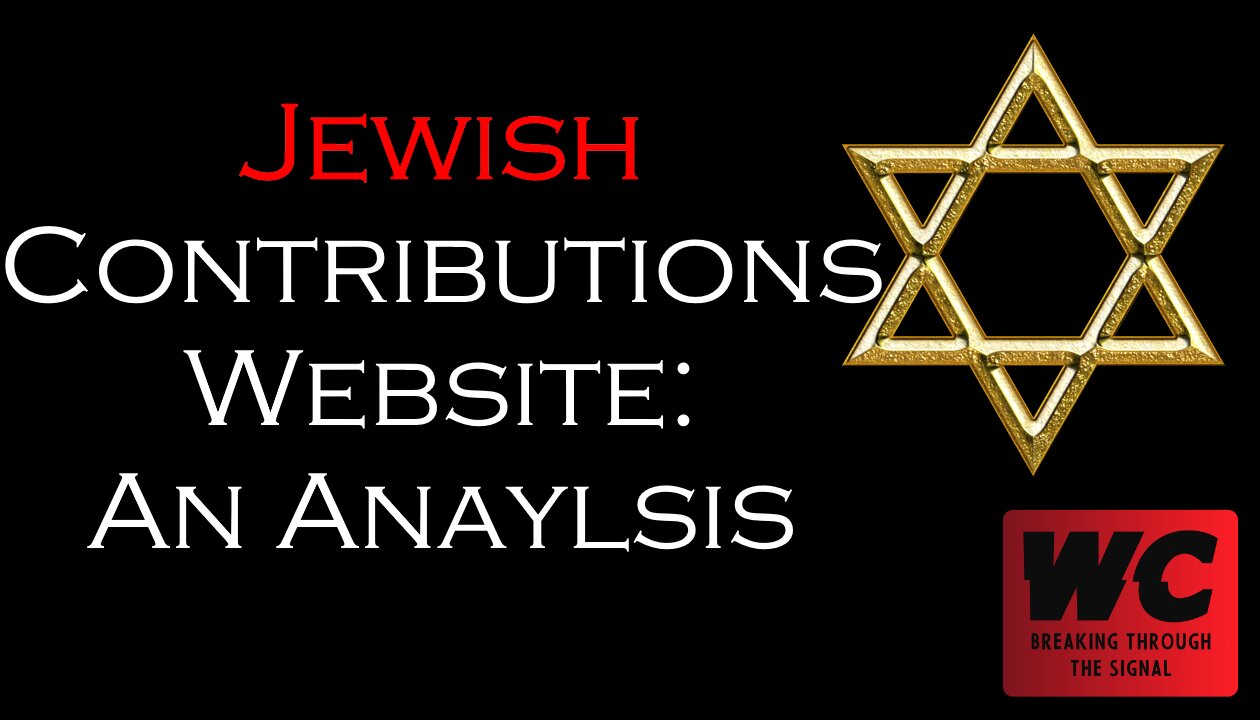 Jewish Contributions Website: An Analysis