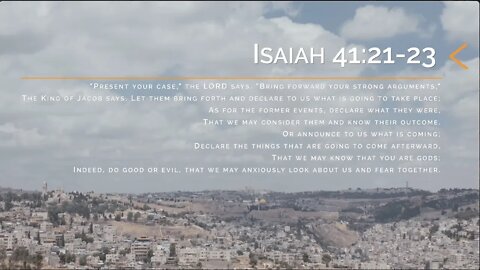 God Does The Impossible - Isaiah 45 - Tim Burns