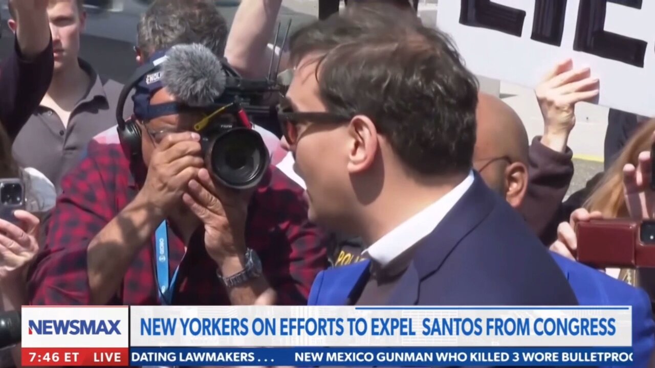 ROB SCHMITT-5/17/23-MIKE CARTER ASKS NEW YORKERS IF GEORGE SANTOS SHOULD BE EXPELLED